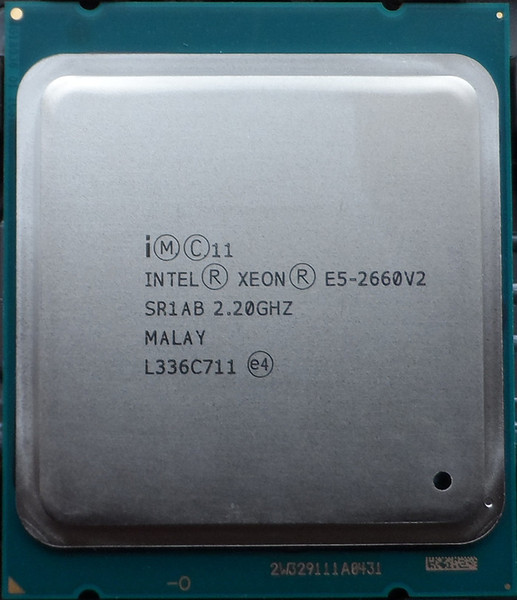 intel至强e5-2660v2 2.2g 10核20线程 正式版服务器cpu 2670 2680