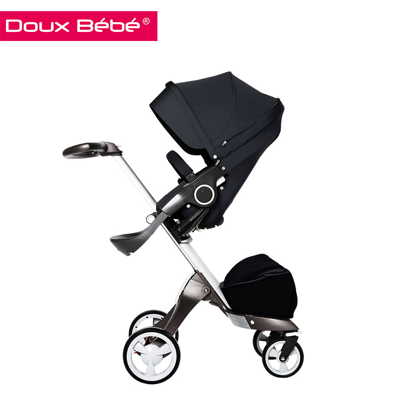 英国douxbebe v4高景观婴儿推车手伞车可躺可坐折叠轻便进口品牌