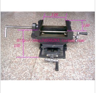 夹具-机床附件5寸(150mm)十字平口钳 台钳 平口钳diy好帮夹持工具