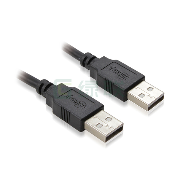 绿联usb移动硬盘盒电源线 usb2.0公对公数据线连接线1米1.5米2米