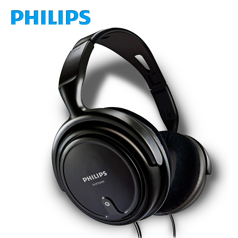 philips/飞利浦 shp2000/97头戴式耳机监听重低音电脑音乐包邮