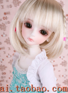 bjd sd娃娃 1/4 女娃 bory 女款中短发