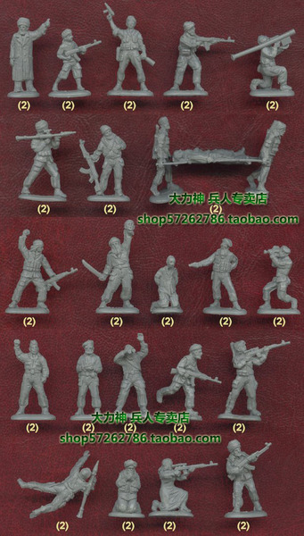 大力神兵人 orion现代兵人模型1:72俄罗斯车臣战争720