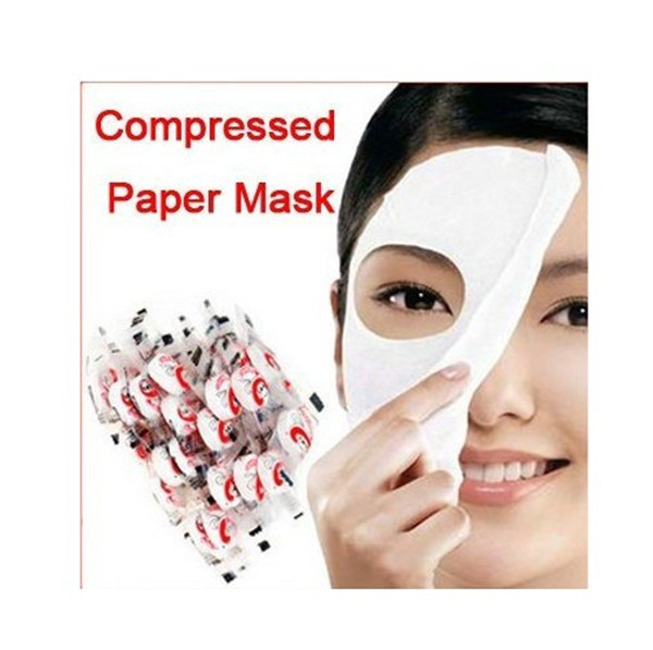 skin face care diy facial paper compress masque mask 100pcs