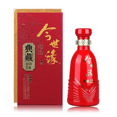 今世缘 典藏15年 41.8度十五年典藏 婚喜宴白酒江浙沪皖整箱包邮