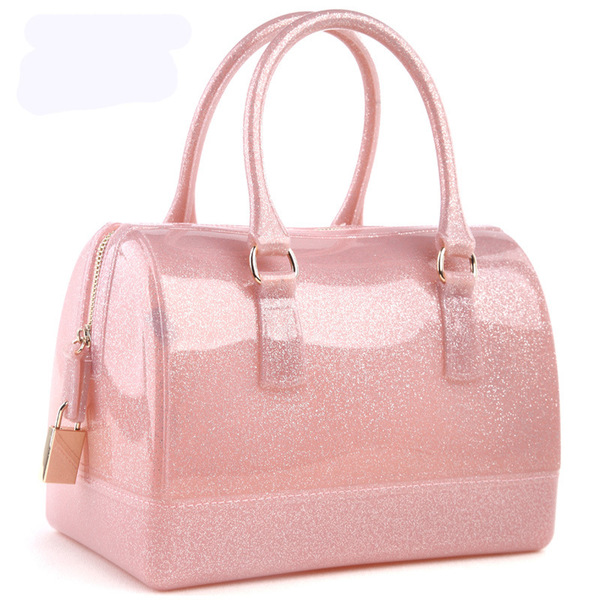 糖果色枕头果冻包手提包女包women candy color bag handbag