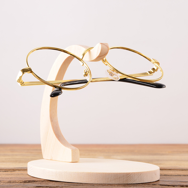 创意进口实木眼镜展示架墨镜太阳镜眼镜架眼镜店陈列装饰摆放道具