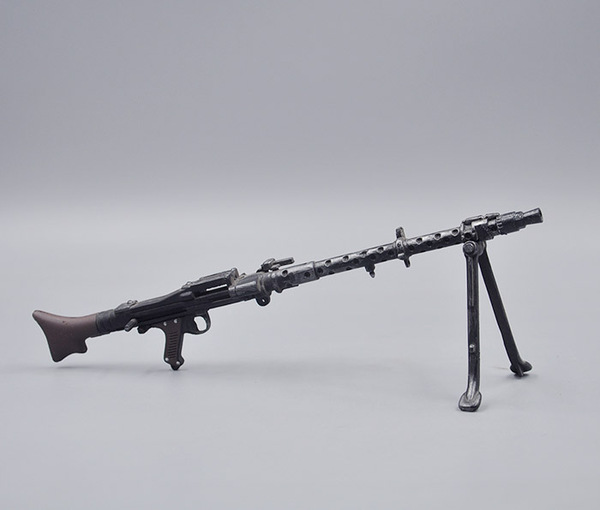 兵人配件散件 1/6二战德国mg34狙击枪机枪模型