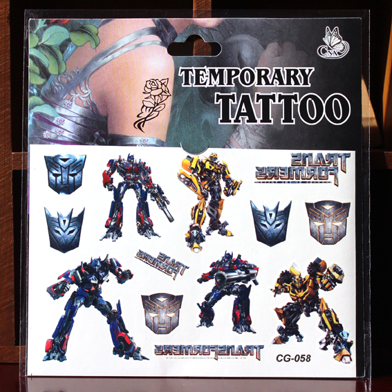 男孩最爱贴纸！超多款超级英雄迪士尼防水纹身贴儿童卡通纹身贴纸