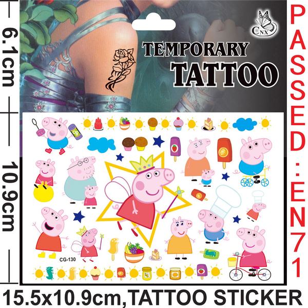 超多新款超级英雄迪士尼公主 冰雪奇缘 小马宝莉儿童卡通纹身贴纸