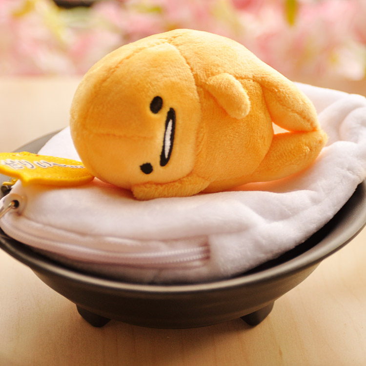 Мягкая игрушка Япония gudetama яичный желток брат выдвижной веревка плюшевы...