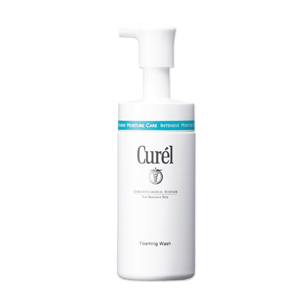 curel 珂润 润浸保湿洗颜慕丝150ml 清洁汗水及油脂污垢 水润舒爽