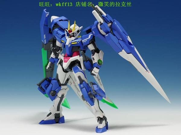 玩具模型1/144万代正版原装hg 7剑oo 七剑00高达 代工上色成品