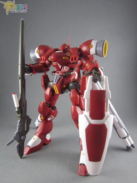 国产rc拼装科幻模型 mg 1/100 agx-04 红色/红角马.现货包邮