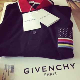 <现货>Givenchy 纪梵希 国旗 刺绣 Polo 短袖 基础款 正品
