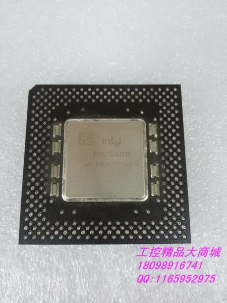 intel/英特尔586 cpu处理器 pentium mmx 586 cpu 233 200 166