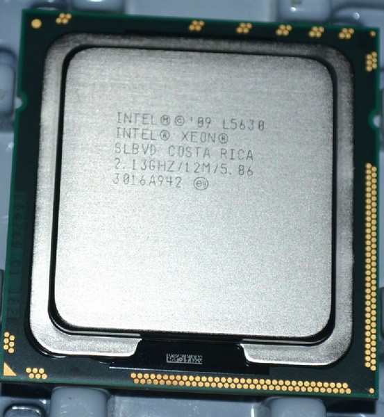 intel xeon l5630 slbvd 1366 x58主板通用cpu 秒l5639 x5650