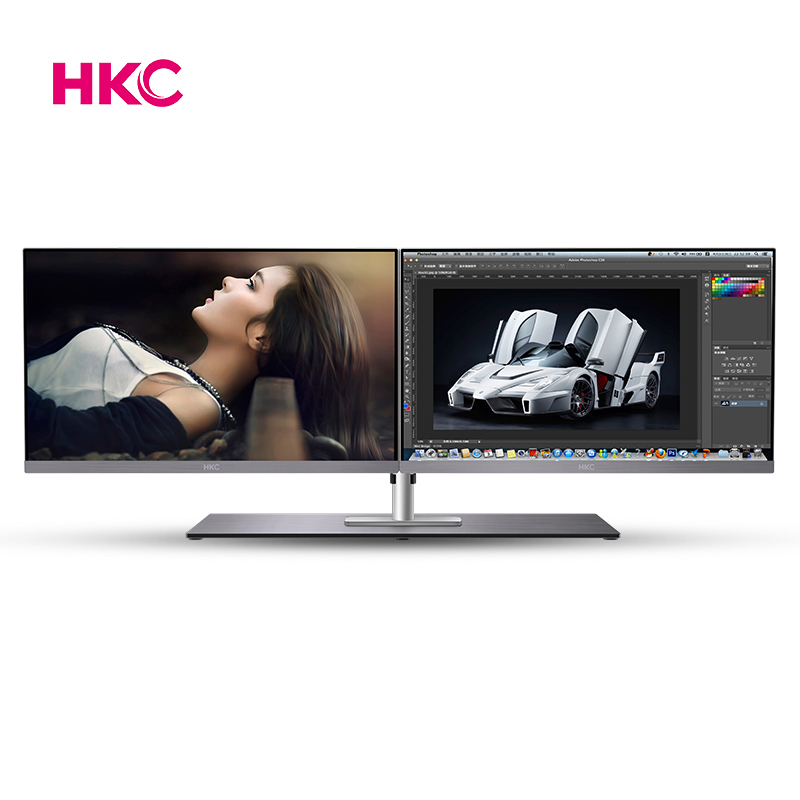 Купить ЖК-монитор hkc Р2 24-дюймовый двойной дисплей настольный дисплей ...