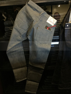 日本代购直邮 Evisu No2 2000/2000T GRAY DENIM灰色单宁牛仔裤