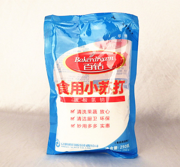 百钻食用小苏打 苏打粉小梳打粉 做苏打饼干包子馒头材料 250g