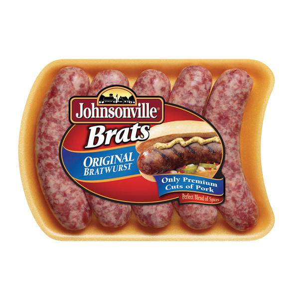 美国进口 尊逊威尔原味肉肠 香肠 johnsonville original brats