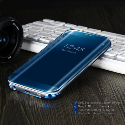 vivo xplay5手机壳智能保护套xplay5a镜面皮套步步高曲屏翻盖外壳
