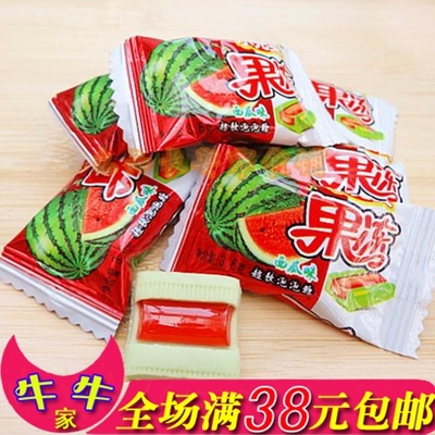 新品小光头果冻泡西瓜泡泡糖一颗80/90记忆零食 满包邮批发特价