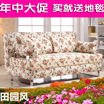 标题优化:布艺沙发床1.8米1.2米多功能1.5米两用可拆洗沙发双人单人折叠床