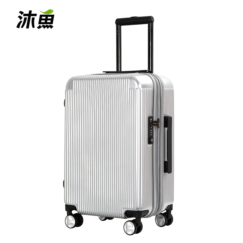 suitcase with folding wheels