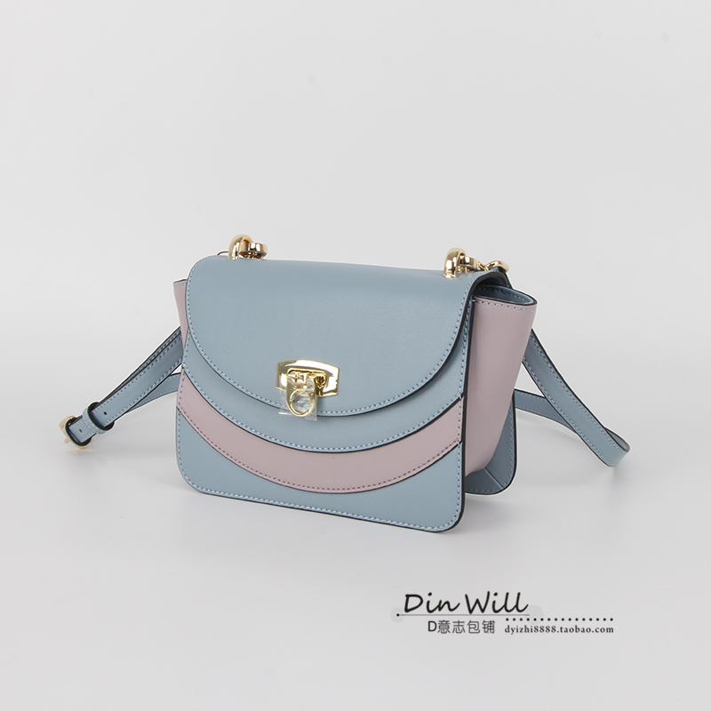 din aura été, des nouvelles de vachette frappé couleur unique d'épaule de femmes de sac de la mode casual messenger en cuir de petit tempérament de type din aura été, des nouvelles de vachette frappé couleur unique d'épaule de femmes de sac de la mode casual messenger en cuir de petit tempérament de type