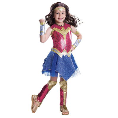 神奇女侠儿童cosplay服装Wonder Woman神力女超人装扮万圣节服饰