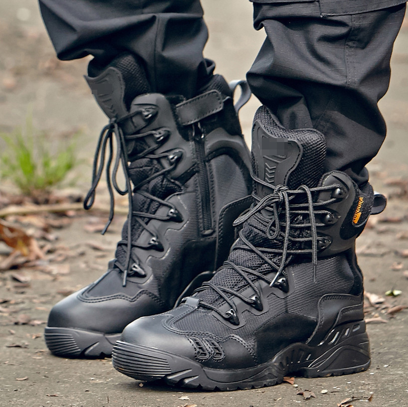 軍靴男女鼕季511戰術靴輕便保暖作訓靴07作戰靴男特種兵陸戰軍鞋