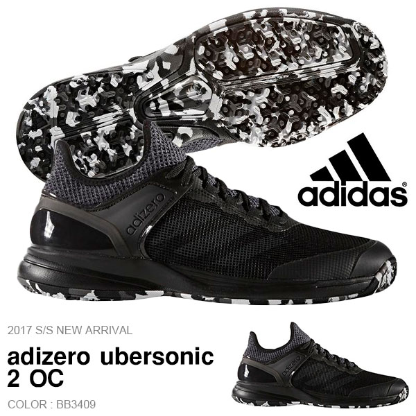 日本正品代購adidas adizero UBERSONIC 2男女同款專業實戰網球鞋