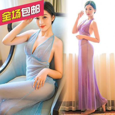 新款加大码性感.女旗袍夜店酒吧透视装紧身包臀长裙精品套装-淘宝网