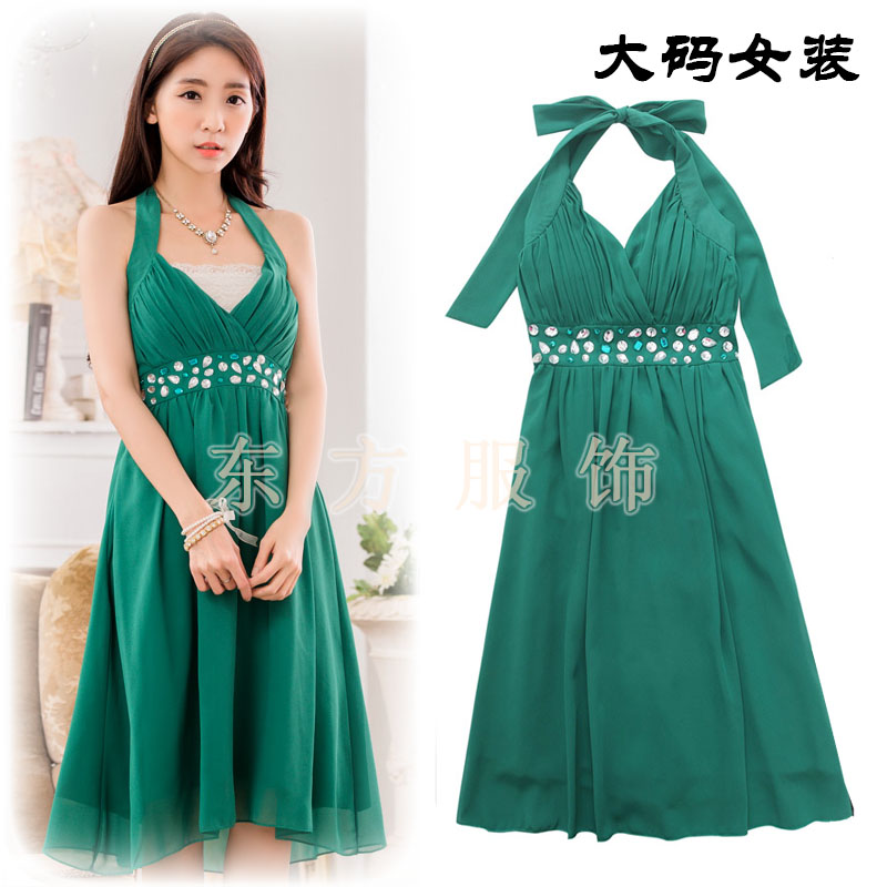 le nouveau ajouter de l'engrais pour augmenter la taille des femmes de graisse les gens de graisse mm sexy v-cou clou perle brillante de forage de soirée en mousseline de soie mini robe de costumes le nouveau ajouter de l'engrais pour augmenter la taille des femmes de graisse les gens de graisse mm sexy v-cou clou perle brillante de forage de soirée en mousseline de soie mini robe de costumes