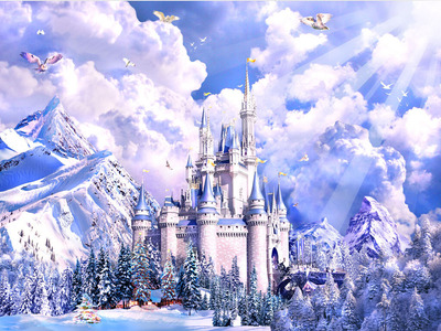 冰雪梦幻图片大全_冰雪奇缘的图片大全_冰雪女王图片大全