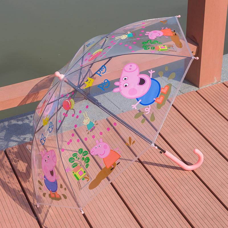 韓國兒童雨傘男童傘女小寶寶學生全自動卡通傘奧特曼長柄創意傘
