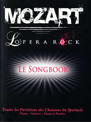摇滚莫扎特 音乐剧Mozart L'Opera Rock 钢琴伴奏 声乐谱共19首