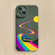 Phone Cases Covers Creative Rainbow MotorSport Space iPhone 15, iPhone 14, iPhone 13, iPhone 12