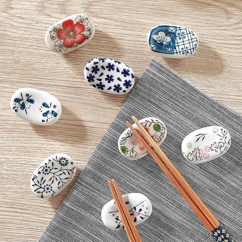 underglaze japanese ceramic chopsticks rack tableware rack chopsticks creative chopsticks rack chopsticks shelf chopstick holder