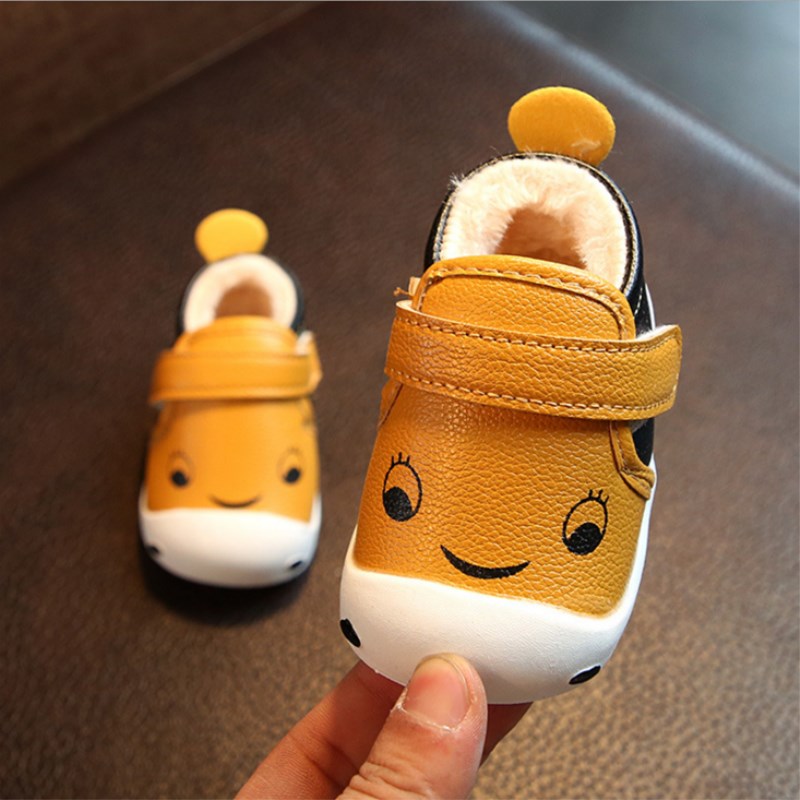 天天特價寶寶鼕季棉鞋0-1歲嬰兒保暖加絨女童鞋子男童軟底學步鞋