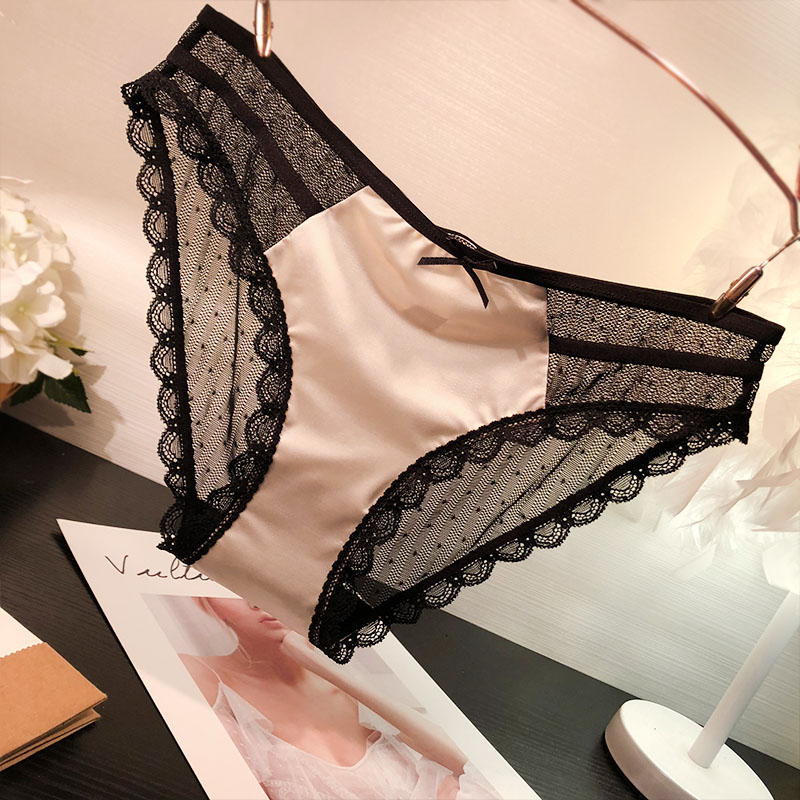 aucune trace de la lumière luxe transparent sexy culotte en dentelle femme taille confortable de glace soie douce adolescence étudiant triangle du bas de pantalon aucune trace de la lumière luxe transparent sexy culotte en dentelle femme taille confortable de glace soie douce adolescence étudiant triangle du bas de pantalon