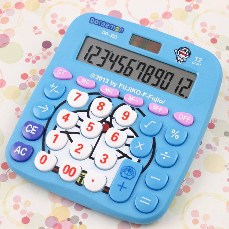 12-значный мультфильм калькулятор милый калькулятор творческий HelloKitty робот кошка солнечный расчет Изображение 1 12-значный мультфильм калькулятор милый калькулятор творческий HelloKitty робот кошка солнечный расчет Изображение 1