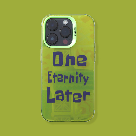 Spongebob Squarepants 7 Hours Later… Creative Fluorescence Green 15, 14, 13, 12, 11 iPhone Case