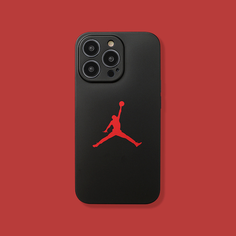 Black — Air Jordan Electroplated 14, 13, 12, 11 iPhone Case