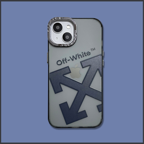 Off-White™ Arrows Metallic Trim iPhone Case
