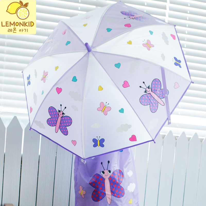 韓國新品兒童雨傘 碳纖維傘骨學生雨傘 男童女童雨傘 寶寶雨傘