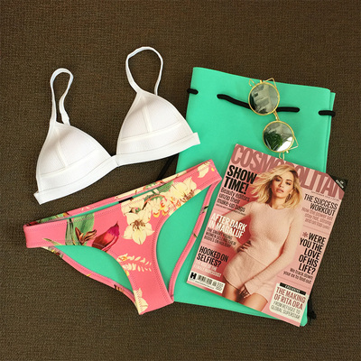 性感三角比基尼白色欧美沙滩温泉度假三件套印花潜水服分体泳衣女-淘宝网 性感三角比基尼白色欧美沙滩温泉度假三件套印花潜水服分体泳衣女-淘宝网