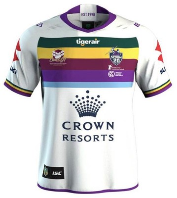 2018-9墨尔本纪念版橄榄球服球衣SMITH 7 Melbourne Rugby Jerse