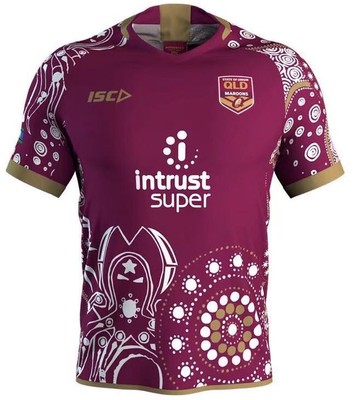 2018-19马鲁纪念版橄榄球服Commemorate MAROONS Rugby Jersey原单